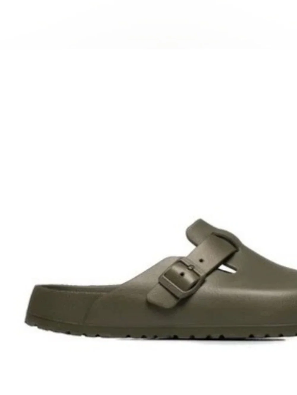 New Birkenstock Boston Olive Green Eva Shoes